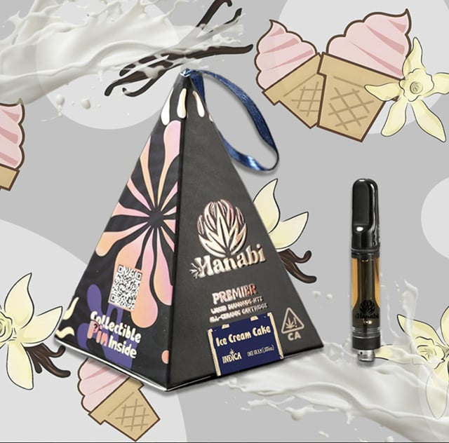Hanabi Premier 1g Cartridge lce Cream Cake