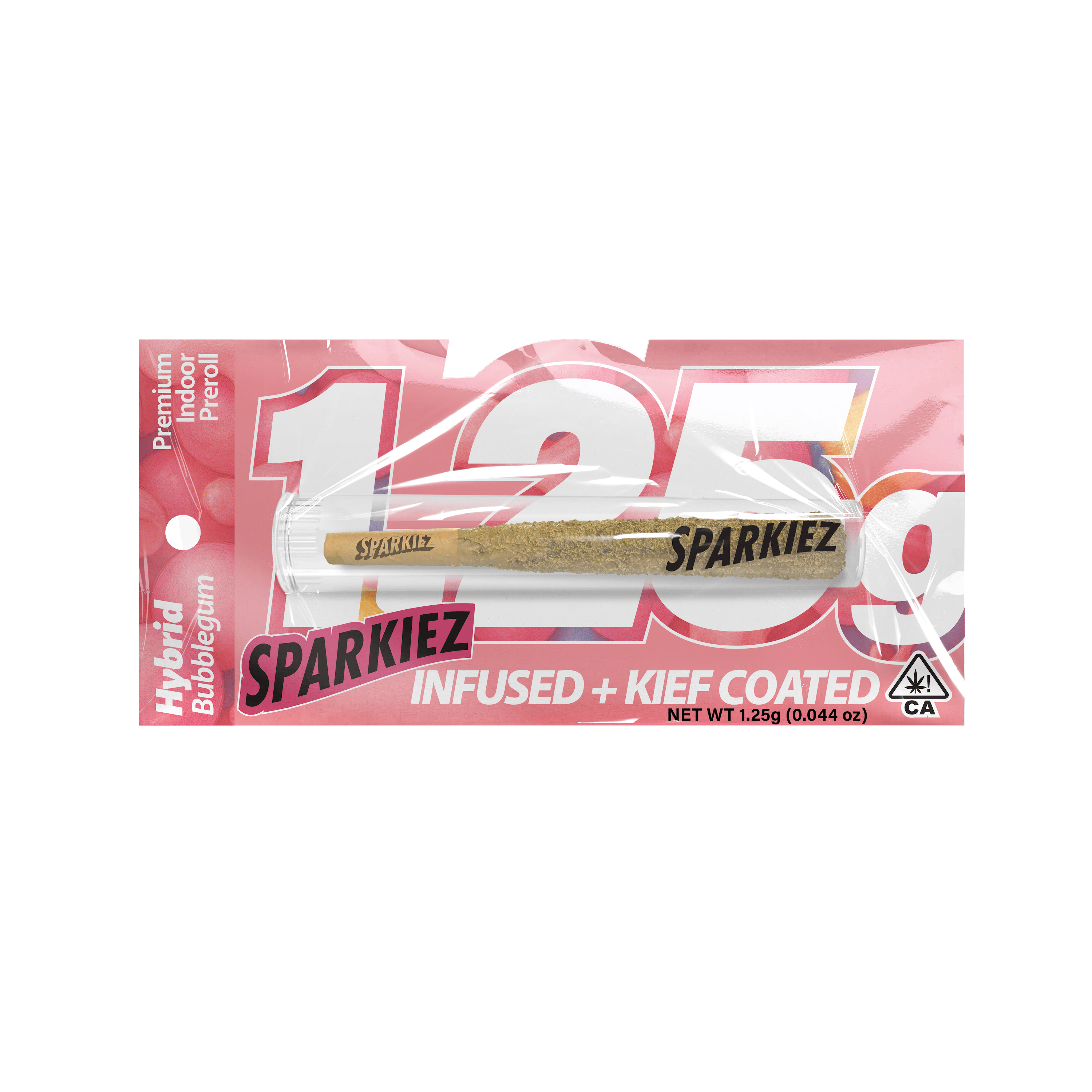 Sparkiez: Bubblegum And Kief Coated 1.25