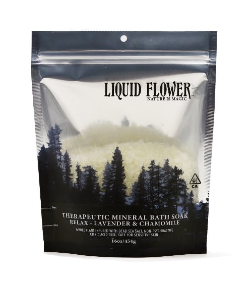 Relax Lavender Mineral Bath Salts | 16 oz
