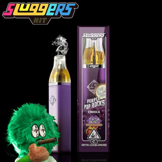 Sluggers AIO - Purple Pop Rocks - Live Resin Infused (All-In-One) - 1.2g