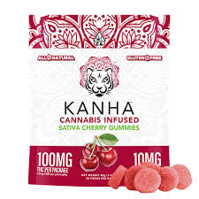 KANHA | 100MG | CHERRY SATIVA | 10-PCK GUMMIES