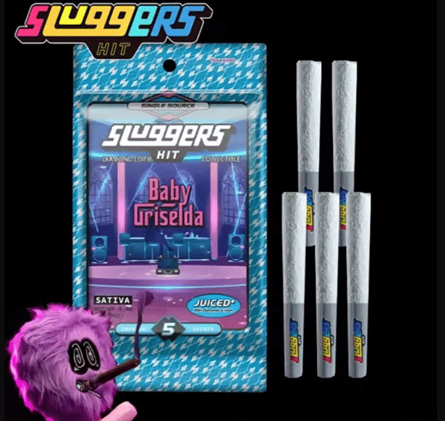 Sluggers - Baby Griselda - Diamond Edition - Infused Pre-Rolls (5 Pack) - 3.5g