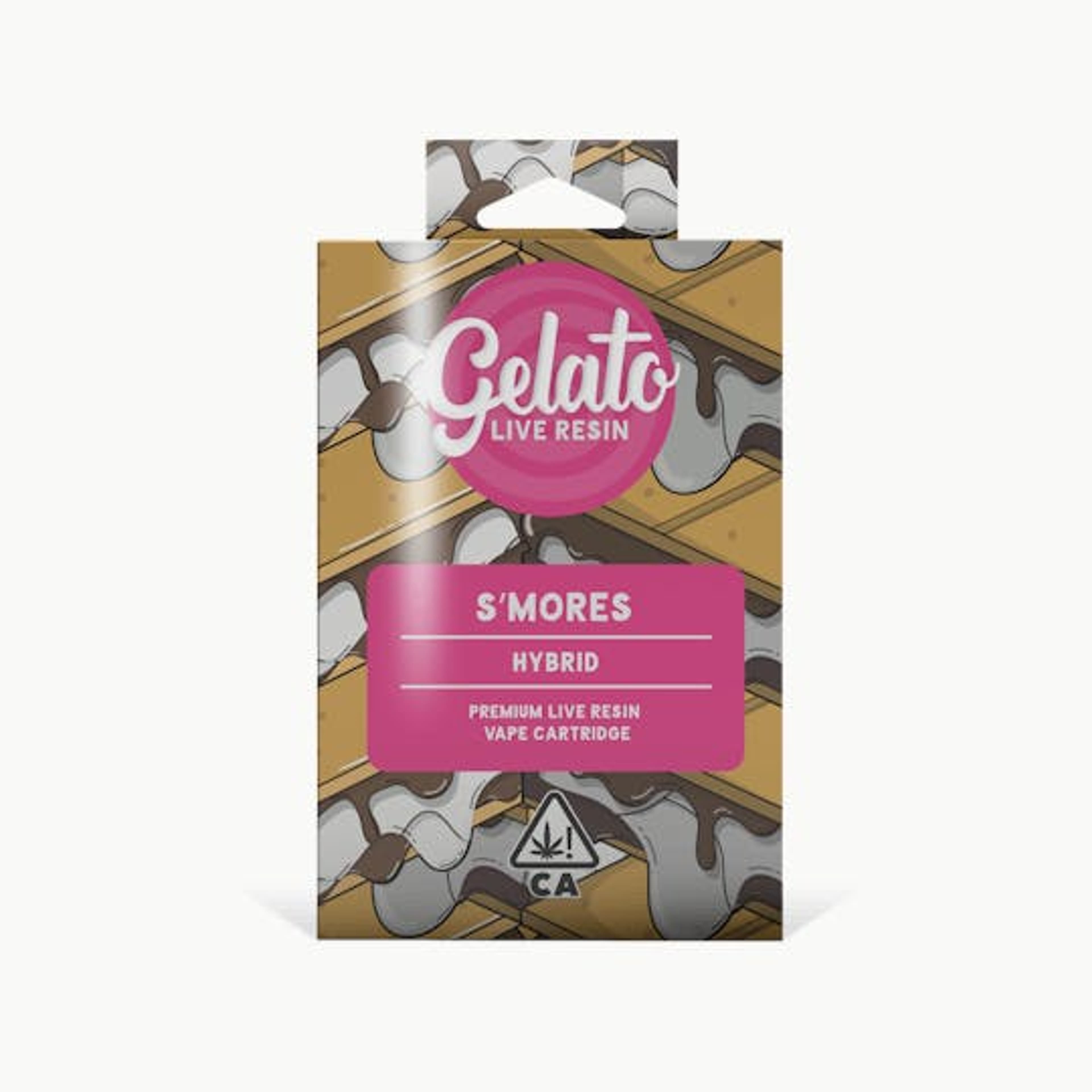 Gelato Live Resin Enhanced | 1g - S' mores - Cartridge - Hybrid - Gelato - - $13.81 - Vape Carts