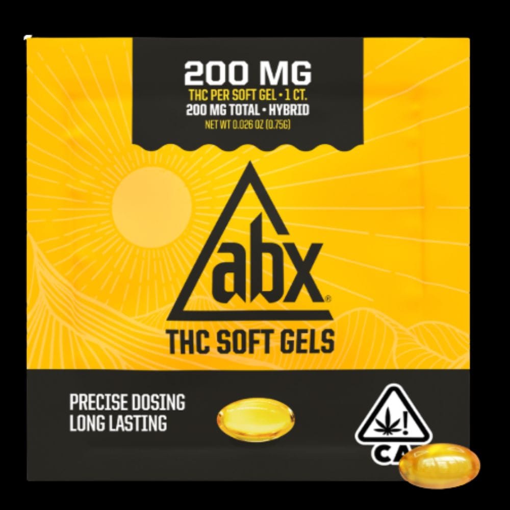 ABX — ABX  100mg THC 1ct Soft Gels