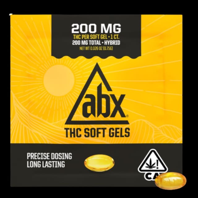 ABX — ABX 100mg THC 1ct Soft Gels