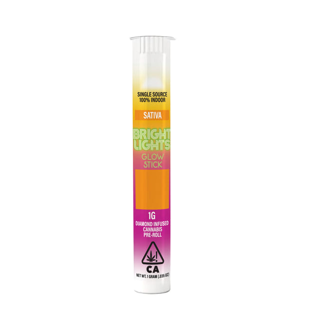 Bright Lights β Lime Light - 1g Diamond Infused Preroll