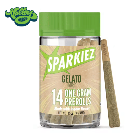 Sparkiez Gelato Hybrid 14g Pre-Rolls