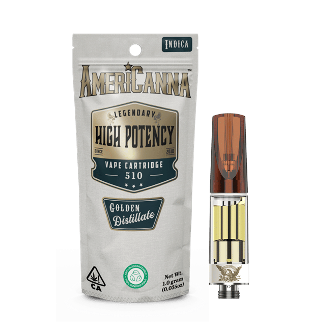 AmeriCanna- Blackberry Kush 1g 510Cart