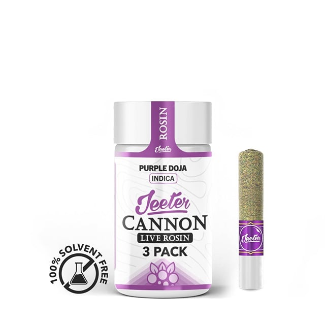 Purple Doja | 1.3g Live Rosin Cannon