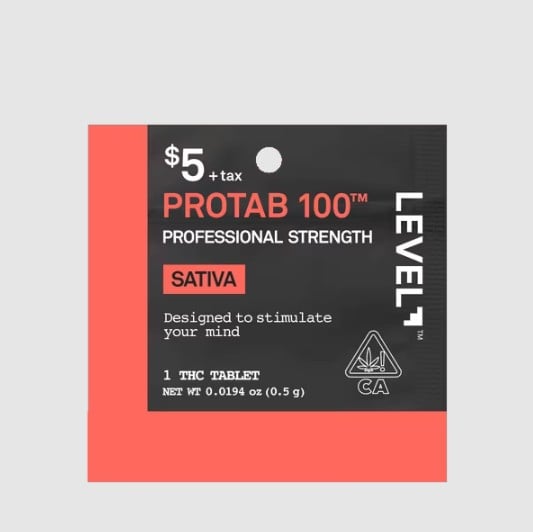 SATIVA PROTAB 100 | 1 PIECE | LEVEL
