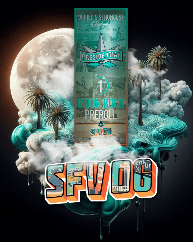 Presidential THC — SFV OG Presidential Moon Rock
