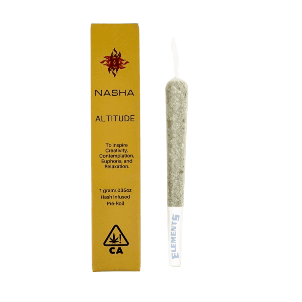 Nasha β Blue Dream x Moroccan Peaches - 1g Hash Infused Preroll
