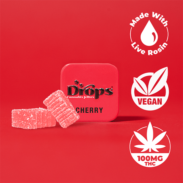 2-PACK DREAMY CHERRY LIVE ROSIN GUMMIES | INDICA | DROPS
