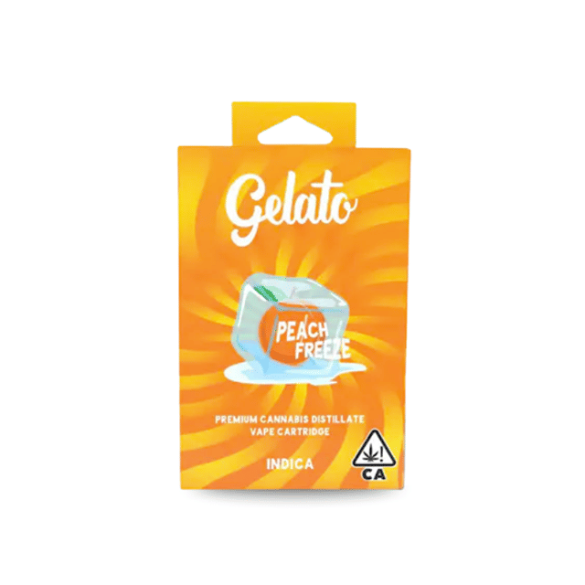 Gelato Flavor | 1g - Peach Freeze - Cartridge - Indica