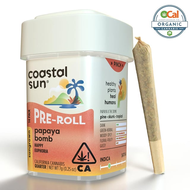 Papaya Bomb | .5g x 14 Pre-Roll Pack