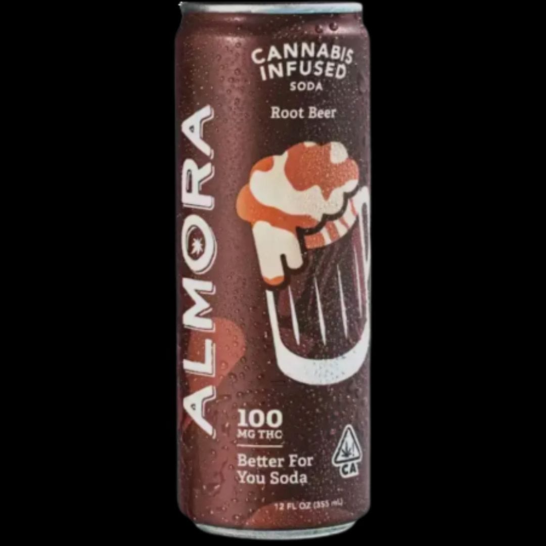 ALMORA — Root Beer Prebiotic Soda**