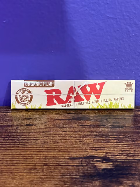 Raw King Size Organic Hemp Papers