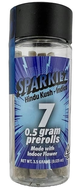 Hindu Kush | .5g x 7 Pre-Roll Pack