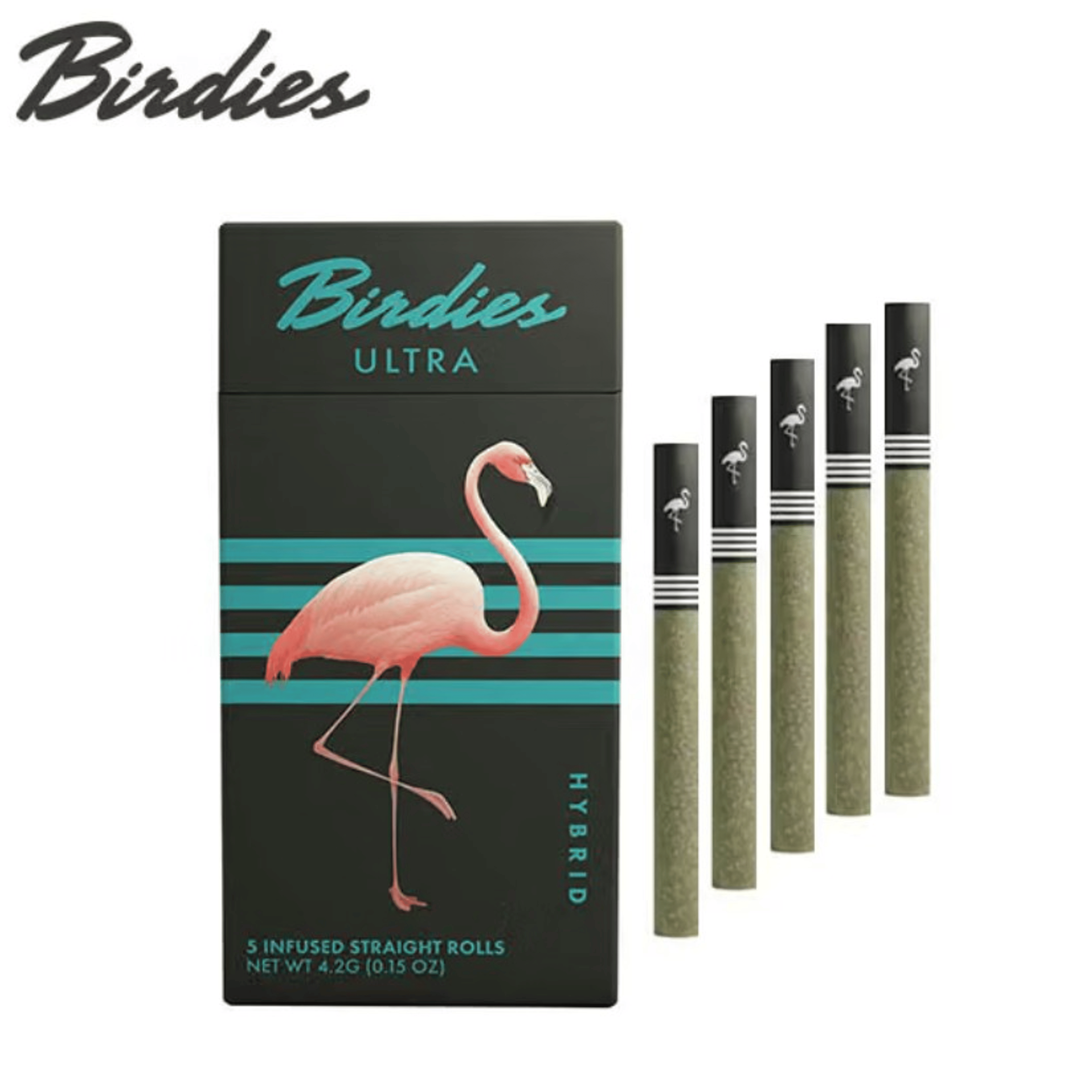 Birdies - Ultra Hybrid - Infused Pre-Roll 5pk - 4.2g - Birdies - UH - Infused PR PK - 4.2g - $26.99 - Pre-Roll Packs