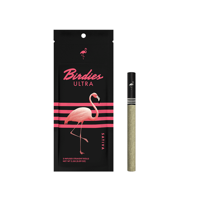 Ultra Sativa | 2.55g | .85g x 3 Infused Pre-Rolls