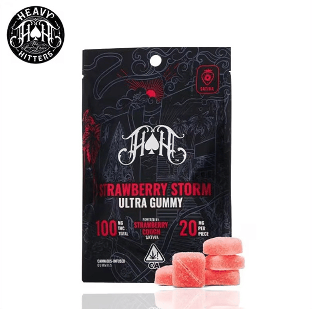 Heavy Hitters - Strawberry Storm Gummies - 100mg