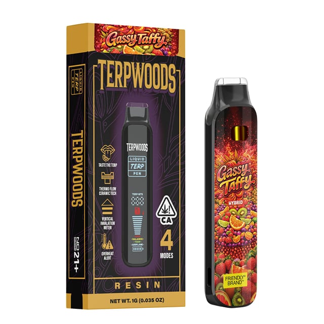 Gassy Taffy | Terpwoods | 1g Resin AIO