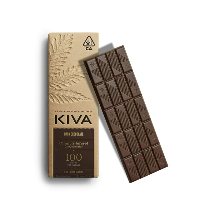 Dark Chocolate Bar | 100mg | 20ct | 5mg/ea