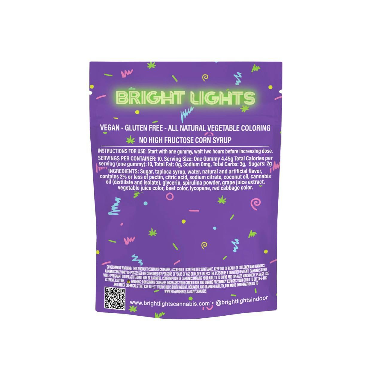 Bright Lights: Huckleberry - 100mg 10 pk |