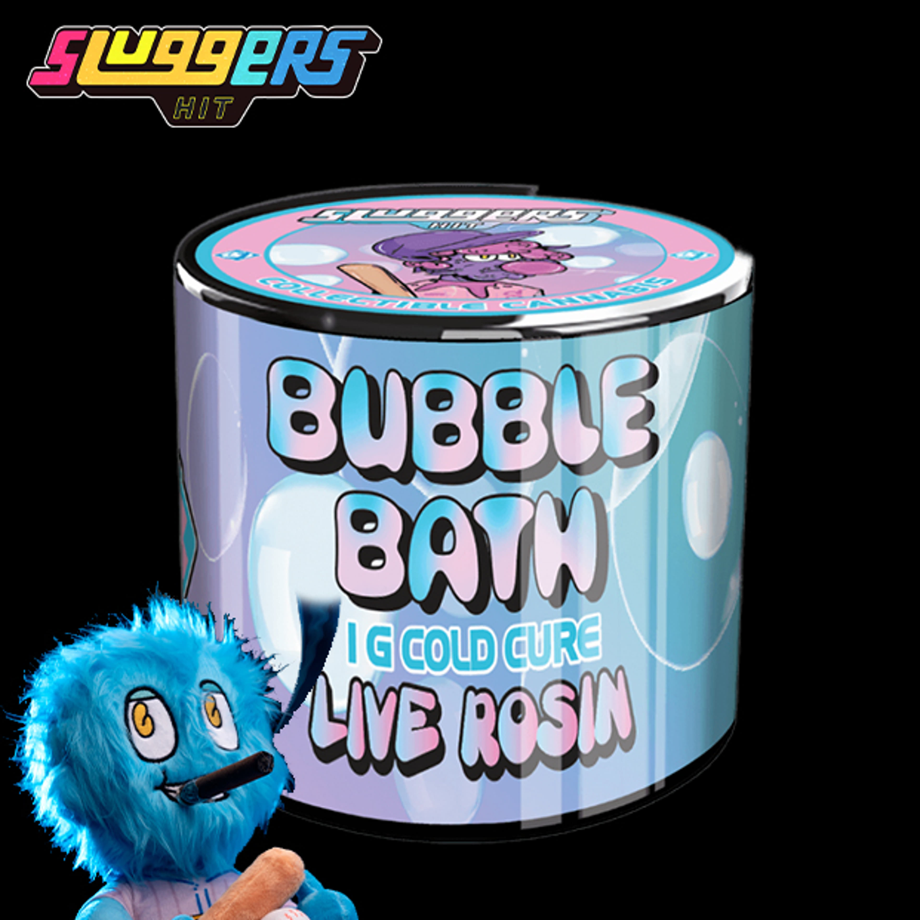 Sluggers - Bubble Bath - Cold Cure Rosin - 1g - Sluggers - BB - Rosin - 1g - $35.99 - Concentrates