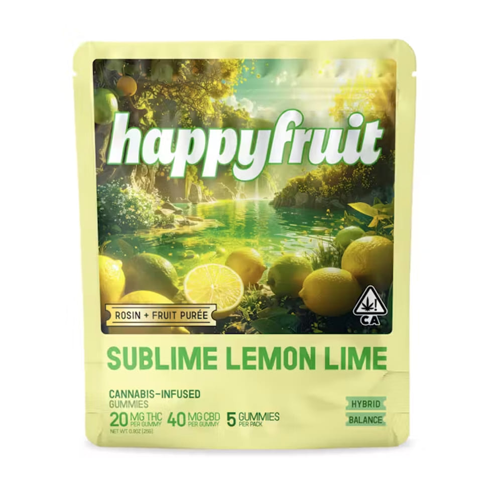 Happy Fruit — New Sublime Lemon Lime