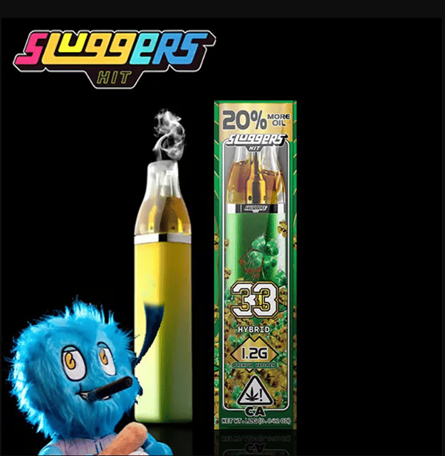 Sluggers AIO - 33 - Live Resin Infused (All-In-One) - 1.2g