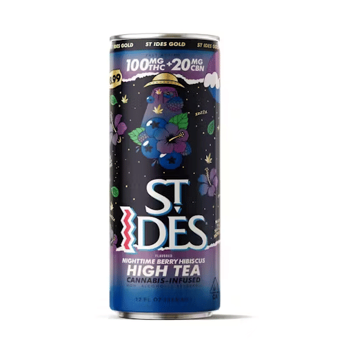 Nighttime Berry Hibiscus - THC + CBN 12oz - 100mg
