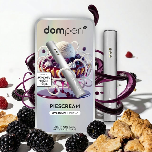 Dompen Live Resin AIO | 1g - Piescream - Indica