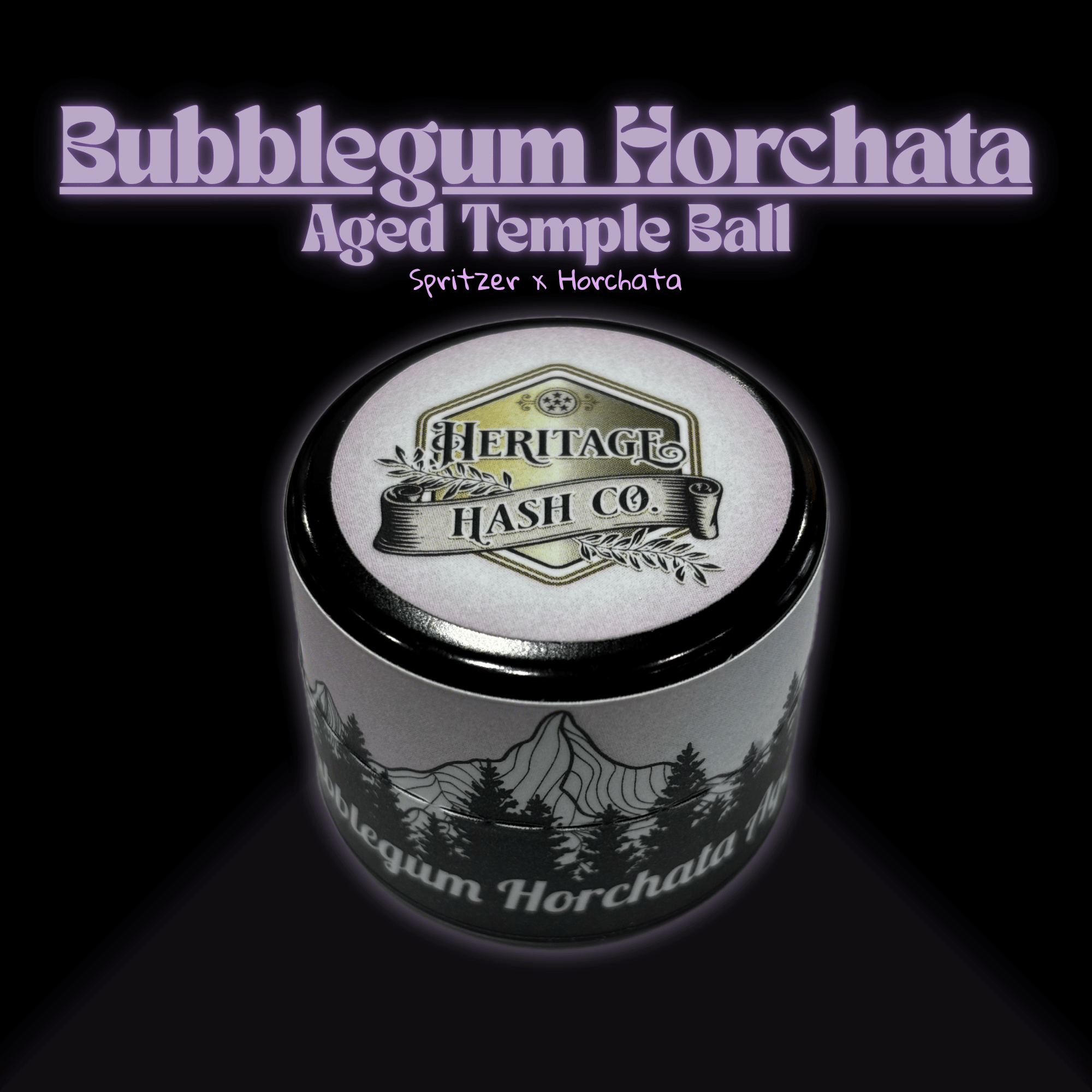 Heritage Hash Co. — Bubblegum Horchata Aged Temple Ball