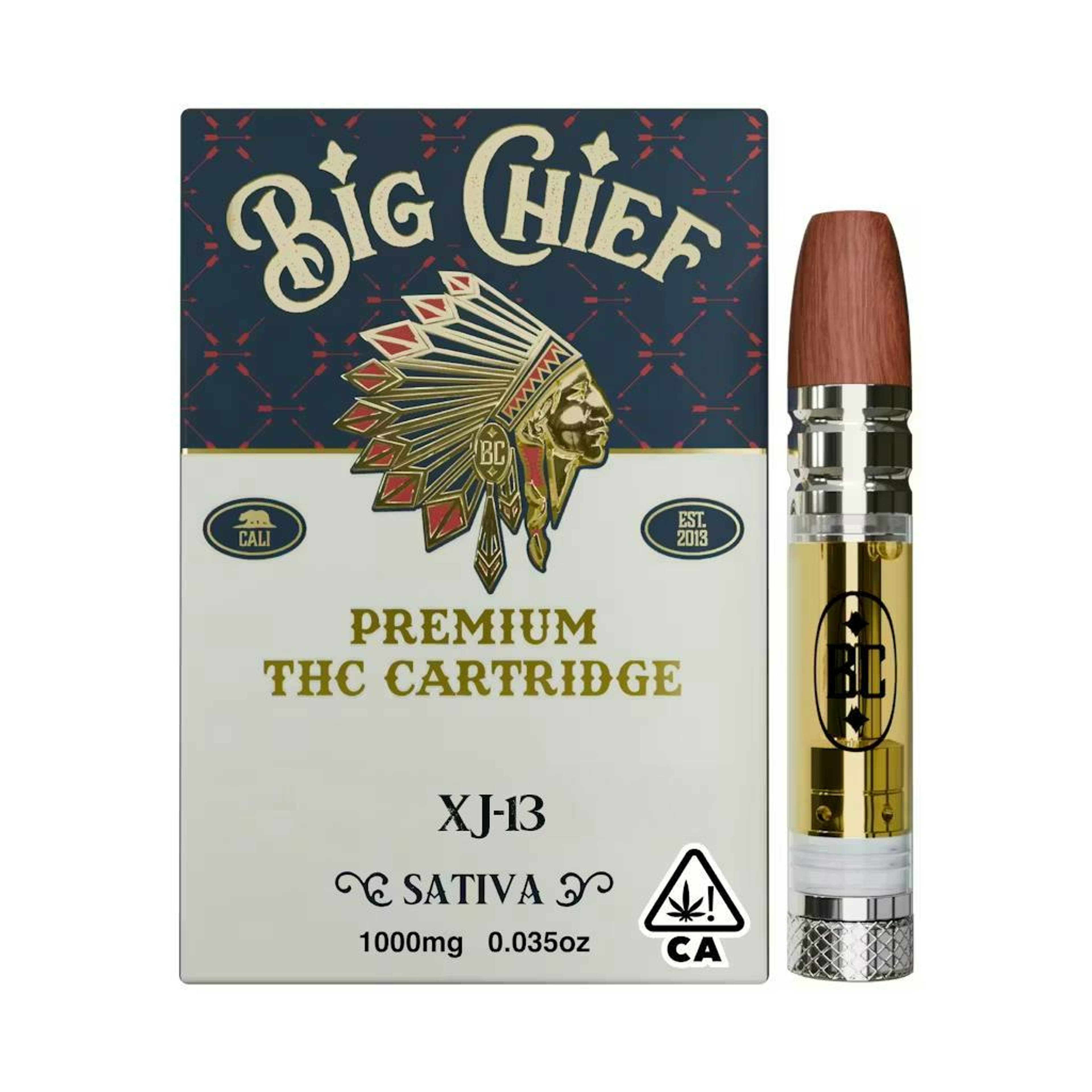 Big Chief | 1g - XJ-13 - Cartridge - Big Chief - - $18 - Vape Carts