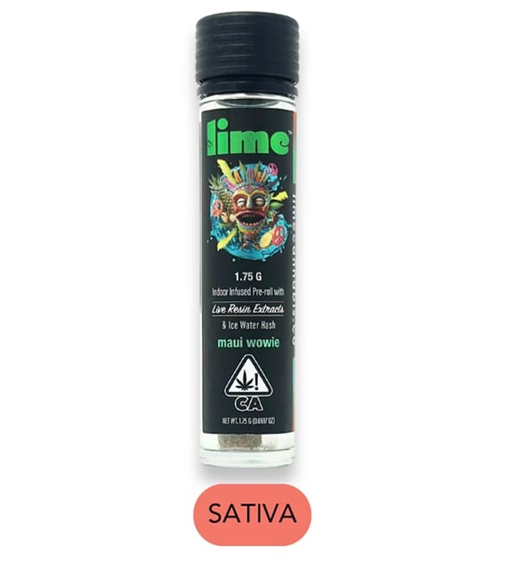 Lime 1.75g - Infused Pre Roll - Maui Wowie