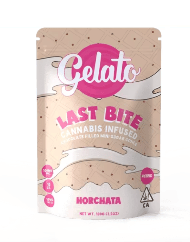Gelato — Last Bite Horchata Mini Cones