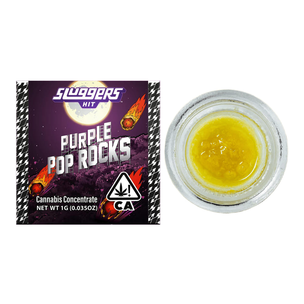 Sluggers — Purple Pop Rocks