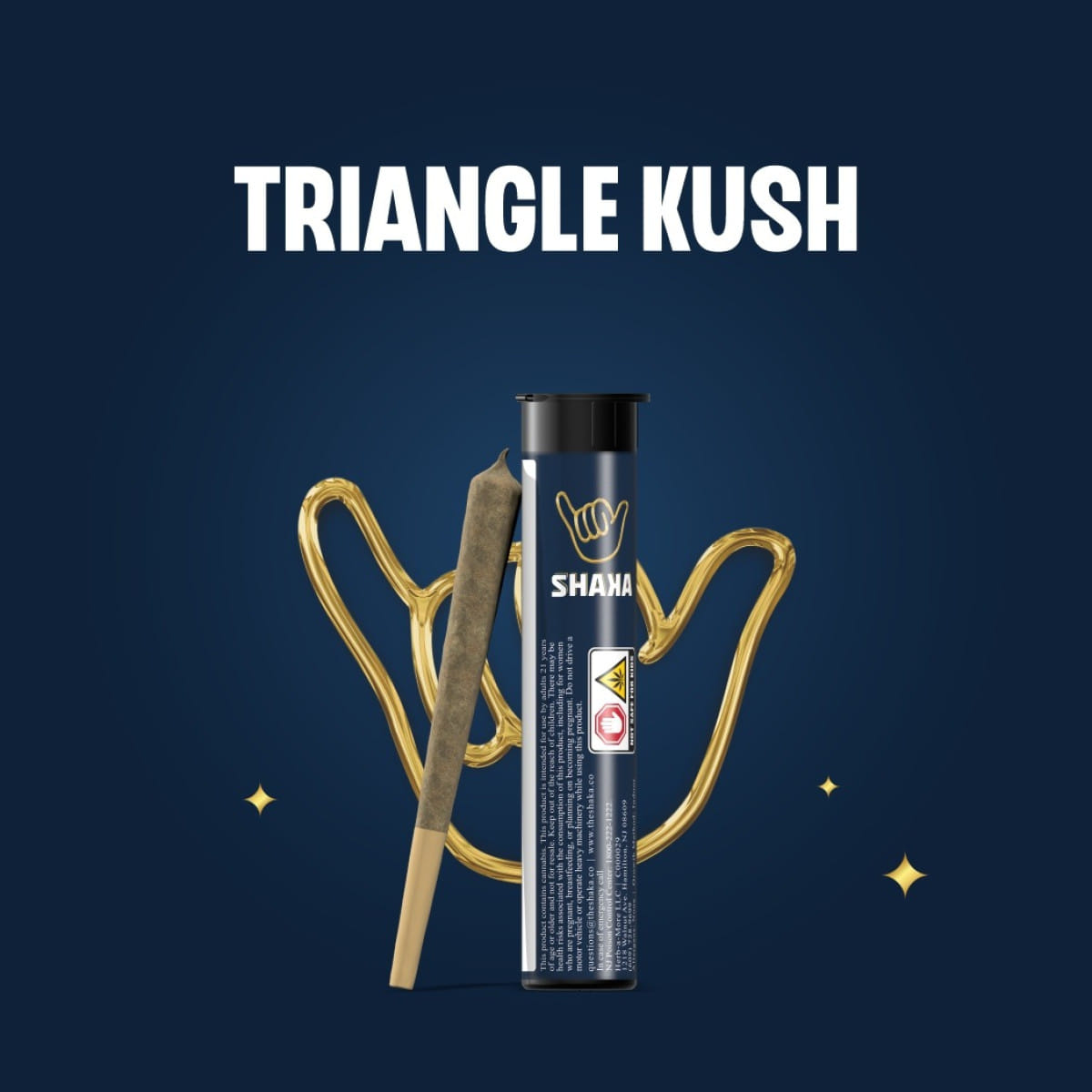 Preroll (1.0g) Triangle Kush