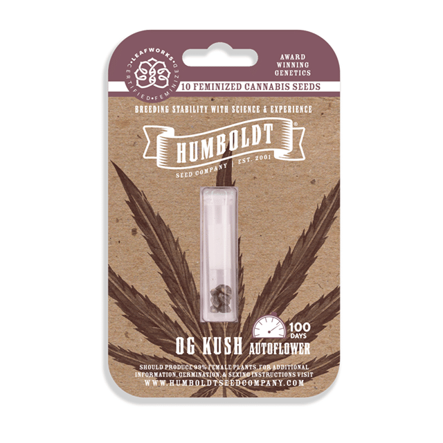 OG Kush Autoflower Feminized Seeds 3pk
