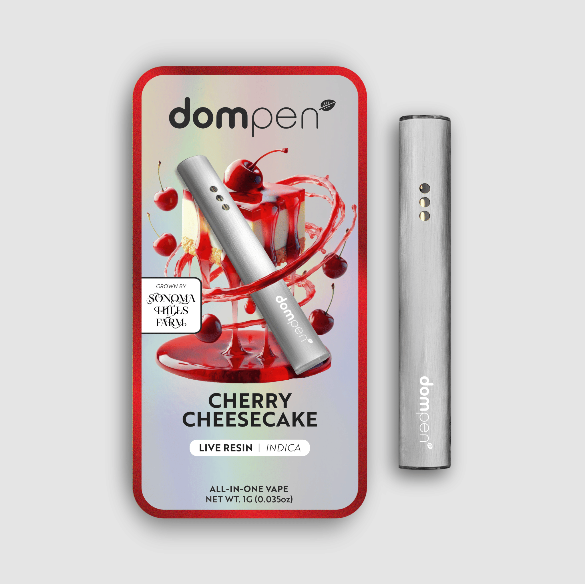dompen: Cherry Cheesecake