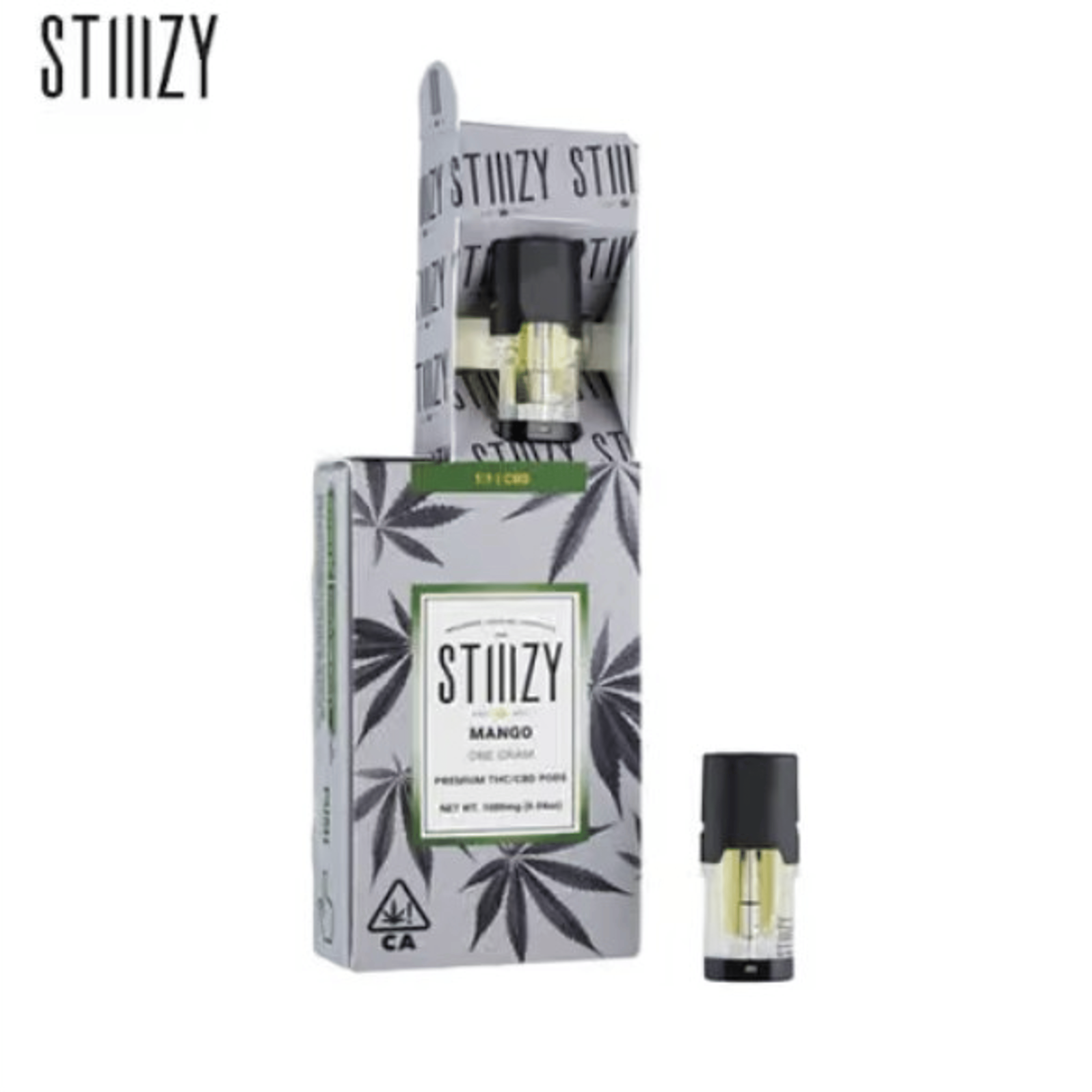 Stiiizy - Mango CBD/THC 1:1 - 1g - Stiiizy - Man - CBD Pod - 1g - $20.99 - Stiiizy Pods ***B2G1 EVERYDAY***