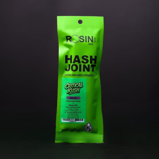 Rosin Tech — Critical Kush