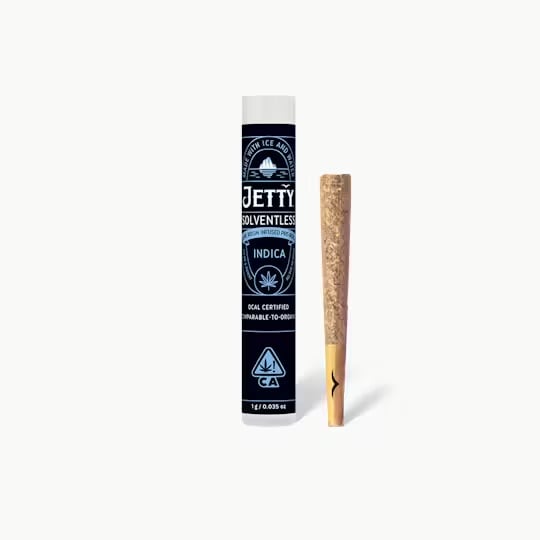 Grape Gas x Critical Kush - Infused Preroll - OCal Solventless Rosin - 1g - (I)