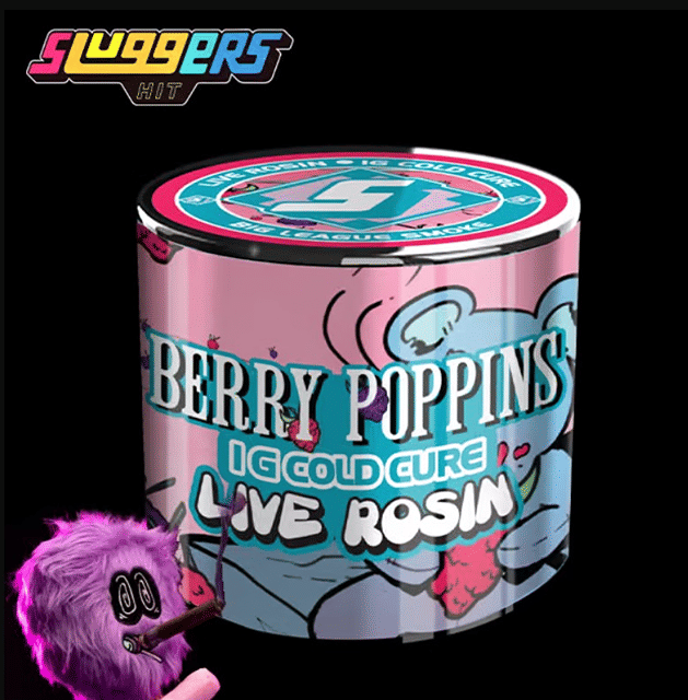Sluggers - Berry Poppins - Cold Cure Rosin - 1g