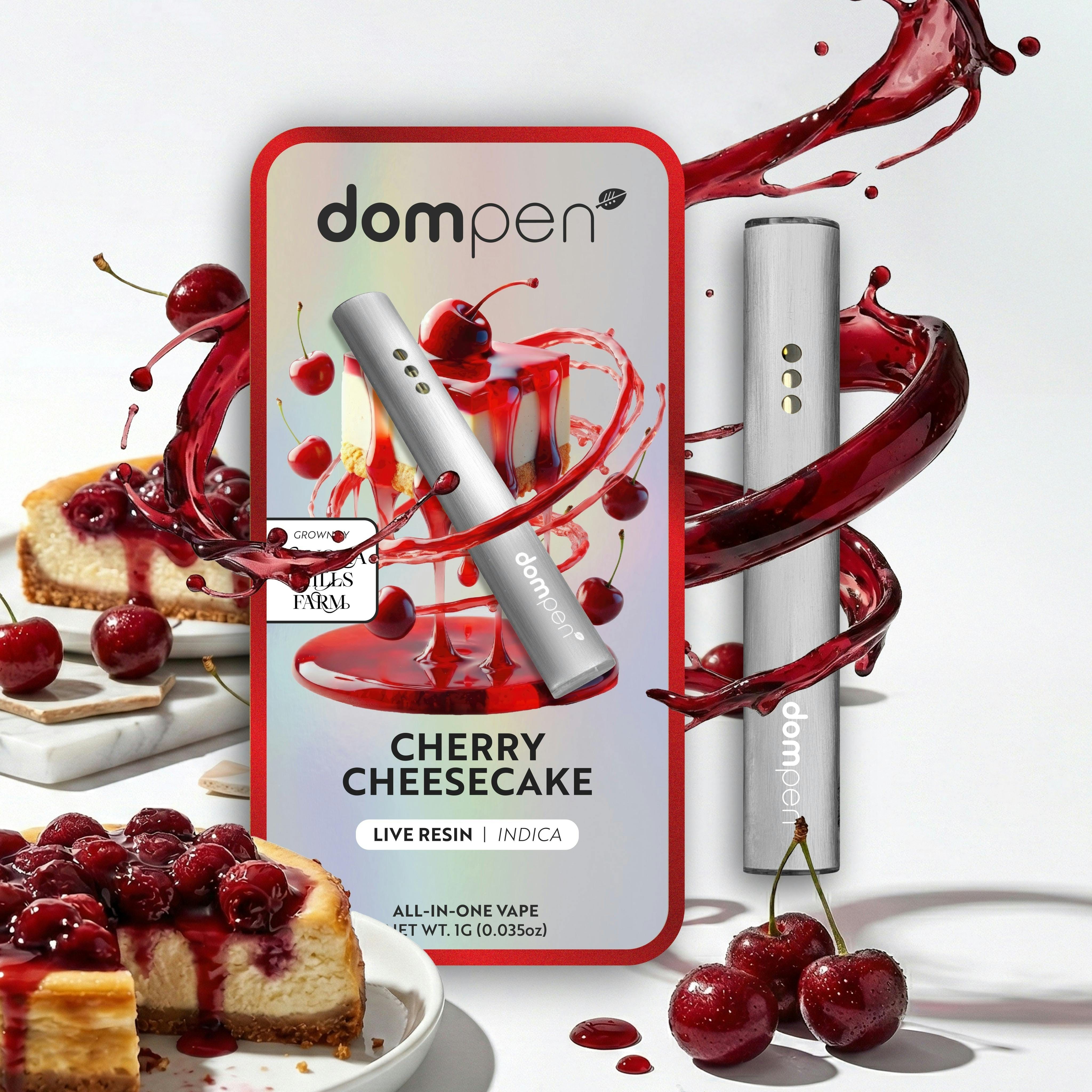 dompen: Cherry Cheesecake