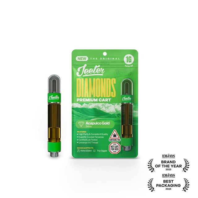 Jeeter | Acapulco Gold | Premium Diamonds Cartridge | 1g