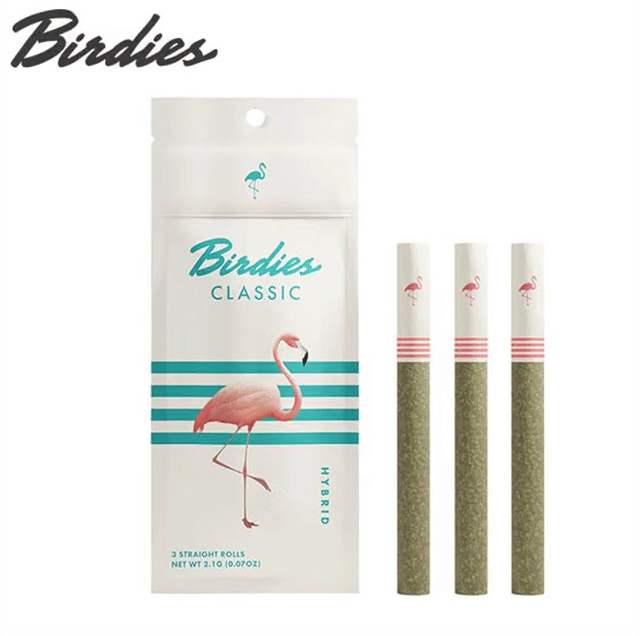 Birdies - Classic Hybrid - Pre-Roll 3pk - 2.1g