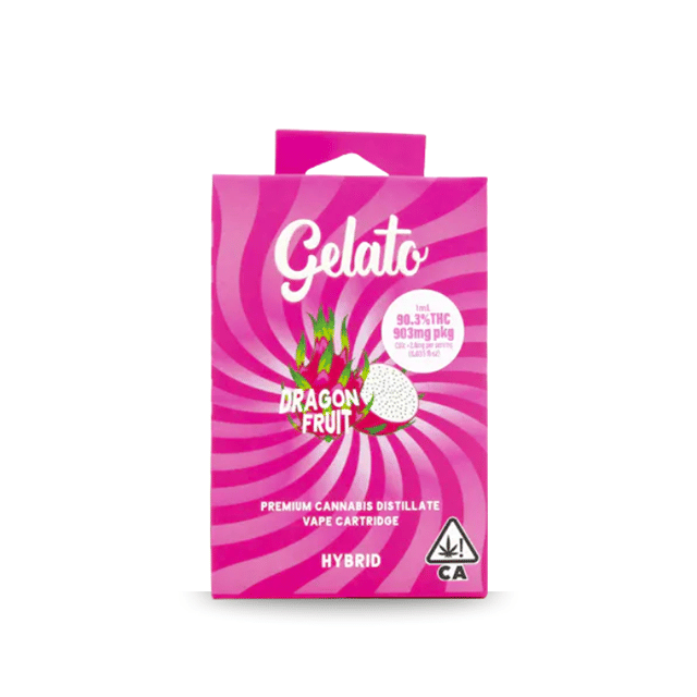 Gelato Flavor | 1g - Dragon Fruit - Cartridge - Hybrid