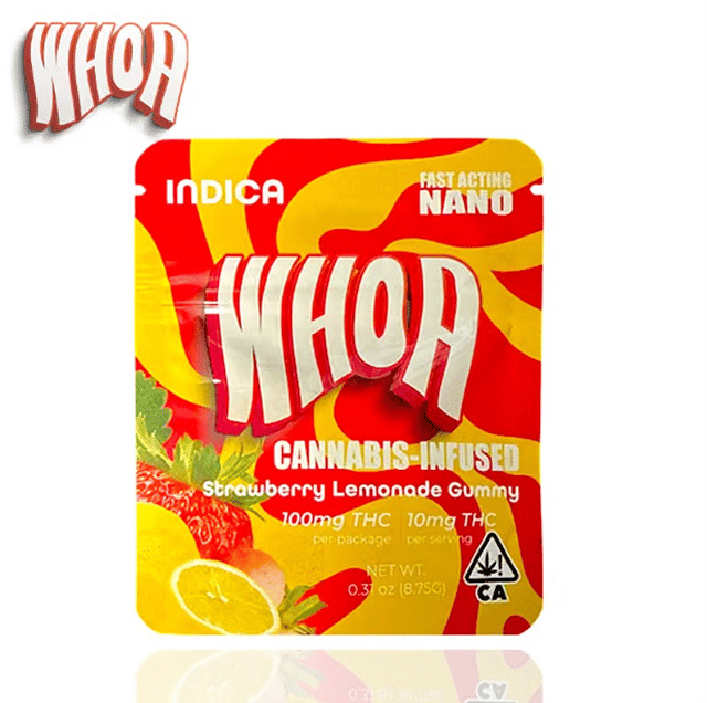 WHOA - Strawberry Lemonade Gummies - 100mg